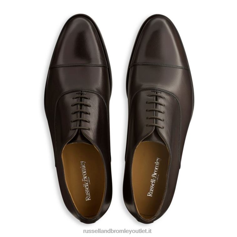 marrone V0V4J587 uomini Russell And Bromley puntale cumulus oxford