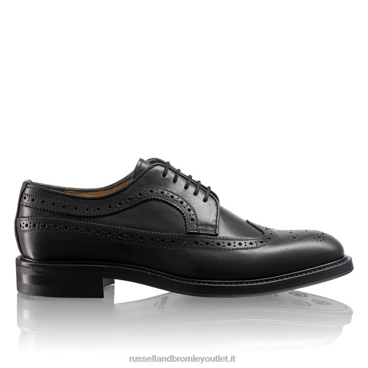 nero V0V4J582 uomini Russell And Bromley derby con suola in gomma southport