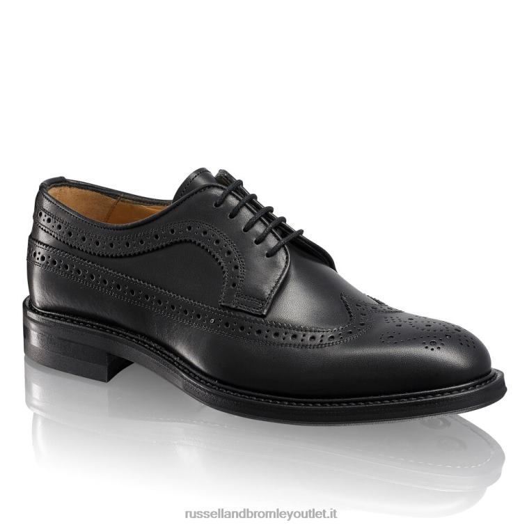 nero V0V4J582 uomini Russell And Bromley derby con suola in gomma southport