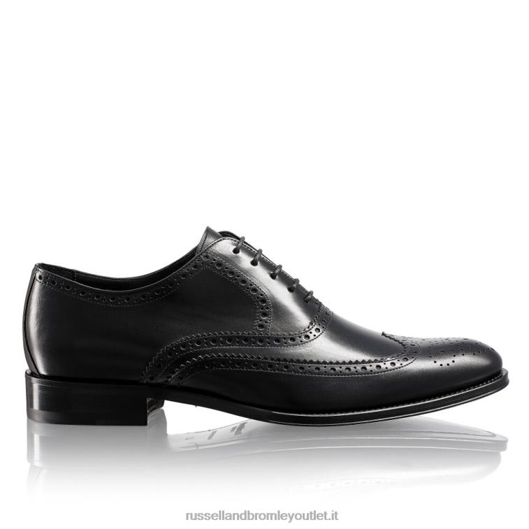 nero V0V4J585 uomini Russell And Bromley brogue oxford rovere anticato