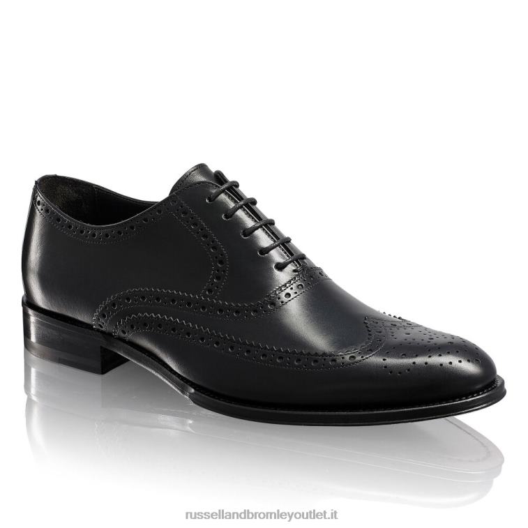 nero V0V4J585 uomini Russell And Bromley brogue oxford rovere anticato