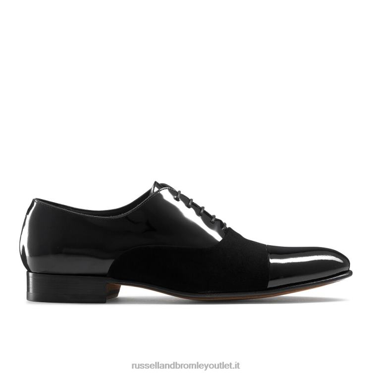 nero V0V4J590 uomini Russell And Bromley puntale in stratus oxford