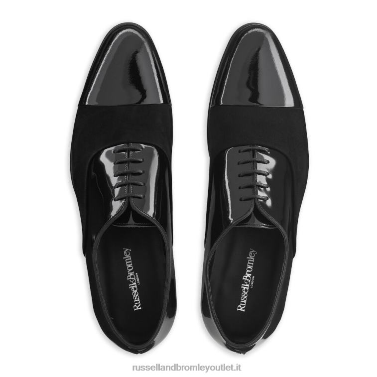 nero V0V4J590 uomini Russell And Bromley puntale in stratus oxford