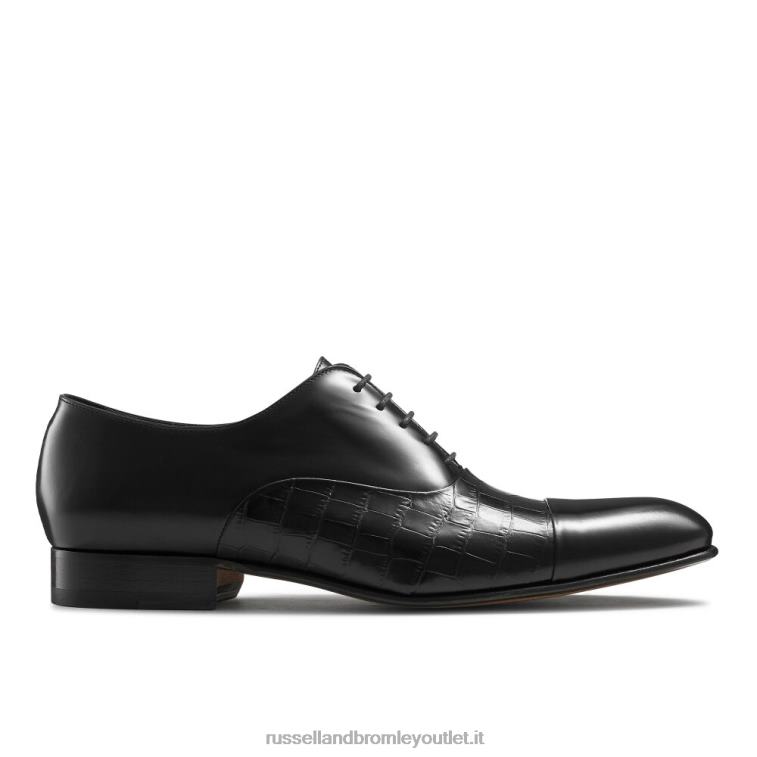nero V0V4J592 uomini Russell And Bromley puntale in stratus oxford