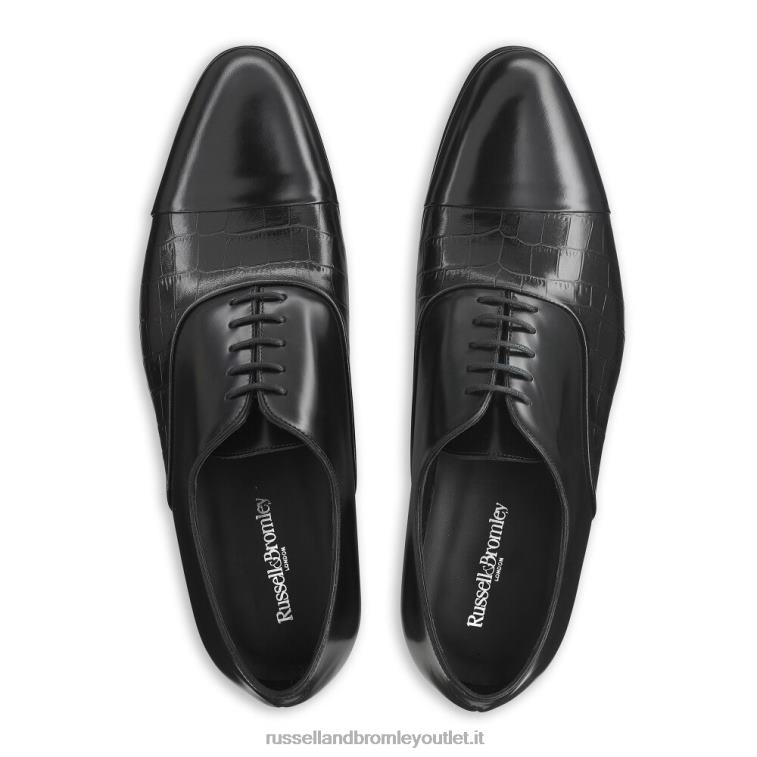 nero V0V4J592 uomini Russell And Bromley puntale in stratus oxford