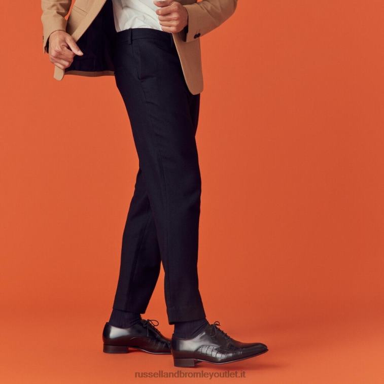 nero V0V4J592 uomini Russell And Bromley puntale in stratus oxford