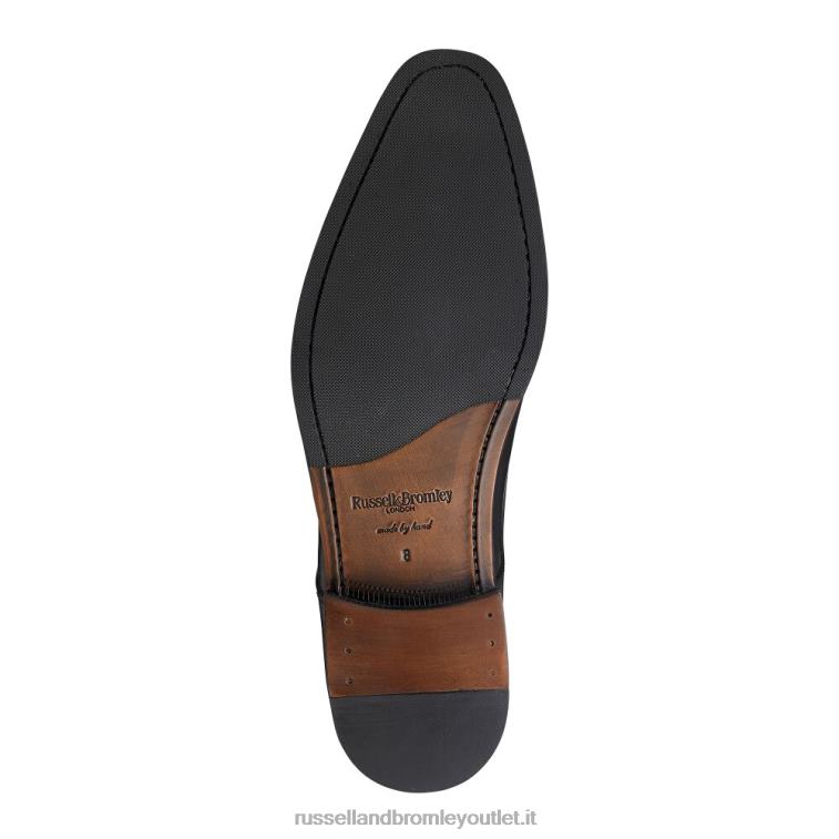 nero V0V4J594 uomini Russell And Bromley derby con puntale a spettro