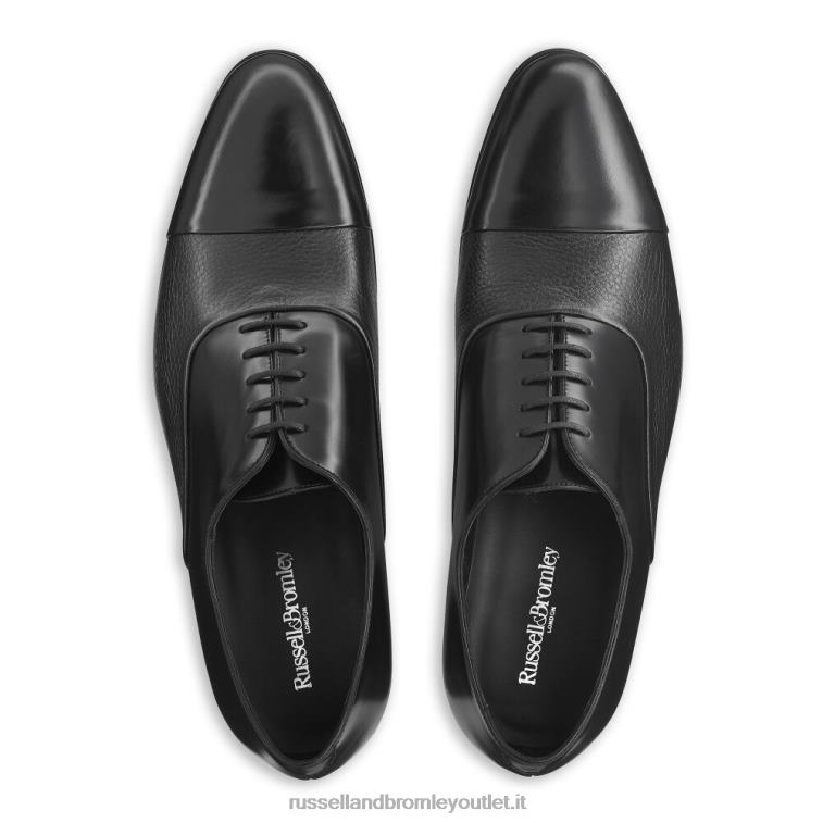 nero V0V4J596 uomini Russell And Bromley puntale in stratus oxford