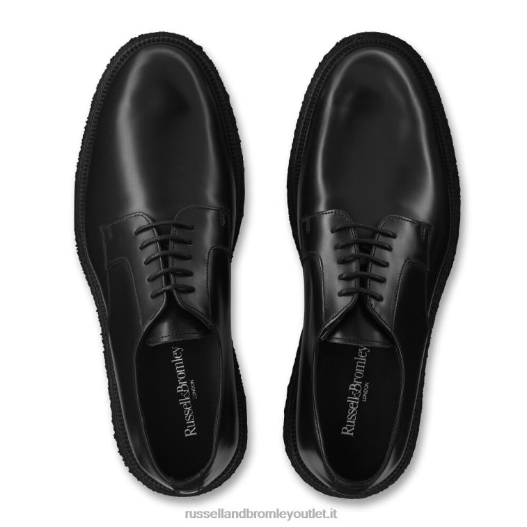 nero V0V4J600 uomini Russell And Bromley oporto hi-shine derby