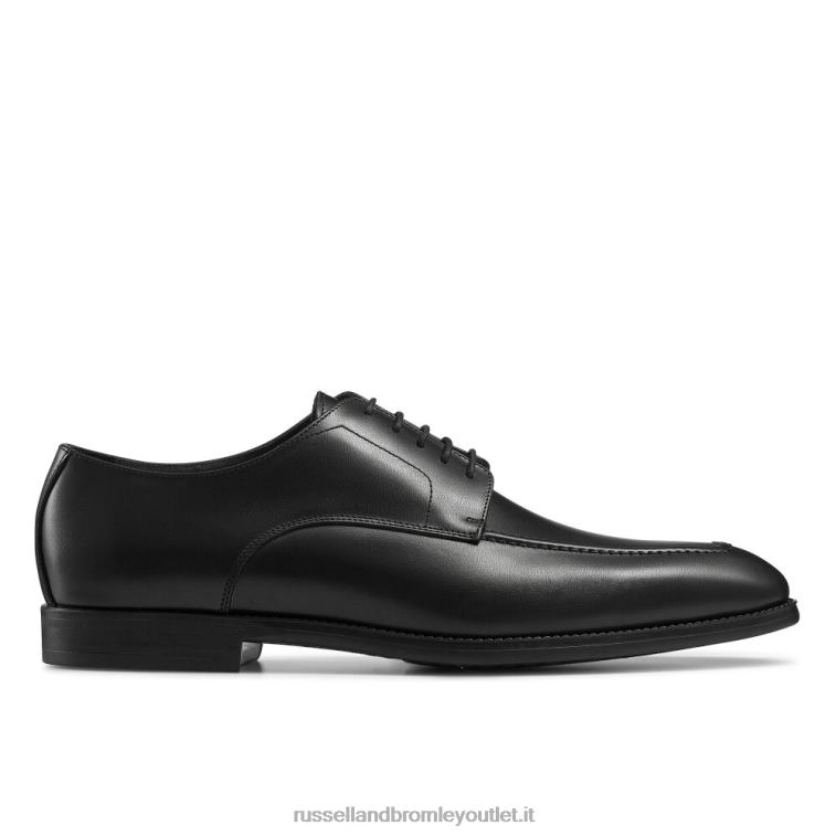 nero V0V4J601 uomini Russell And Bromley cross town suola in gomma allacciata