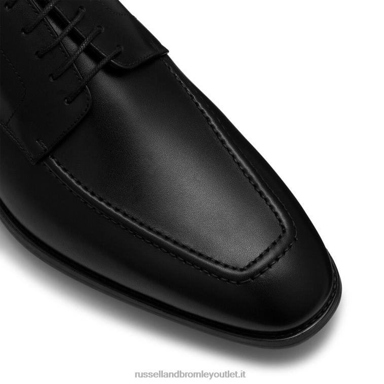 nero V0V4J601 uomini Russell And Bromley cross town suola in gomma allacciata