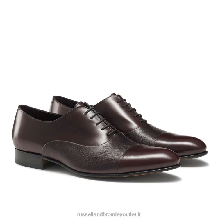 rosso V0V4J591 uomini Russell And Bromley puntale in stratus oxford