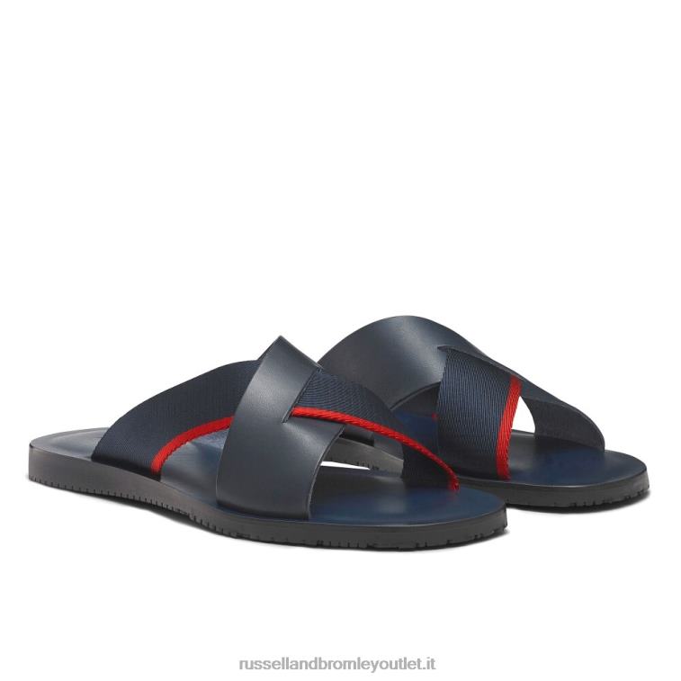 Marina Militare V0V4J508 uomini Russell And Bromley favoloso cursore slip-on scorrevole