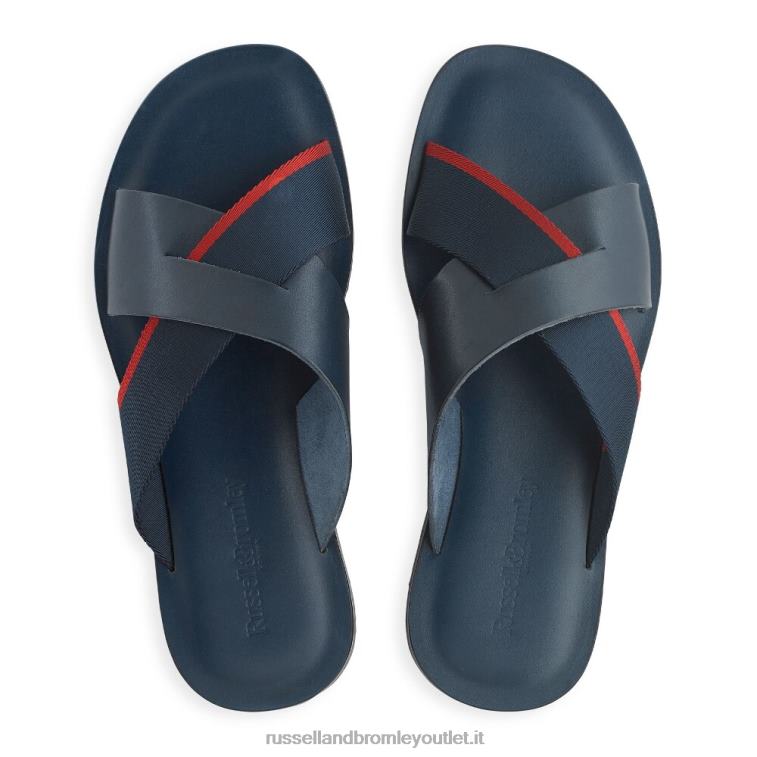 Marina Militare V0V4J508 uomini Russell And Bromley favoloso cursore slip-on scorrevole
