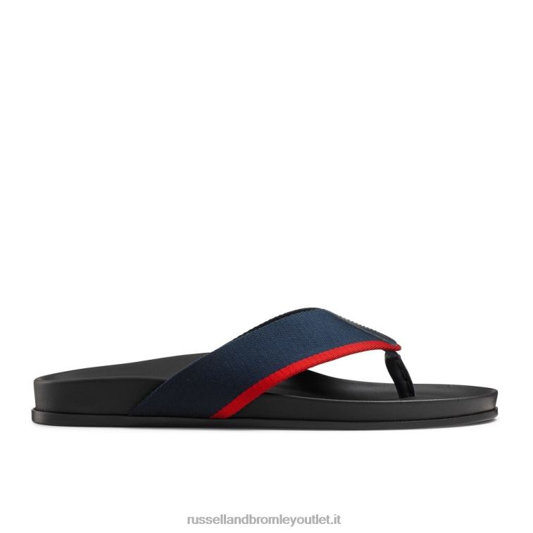 Marina Militare V0V4J514 uomini Russell And Bromley favoloso sandalo post toe post