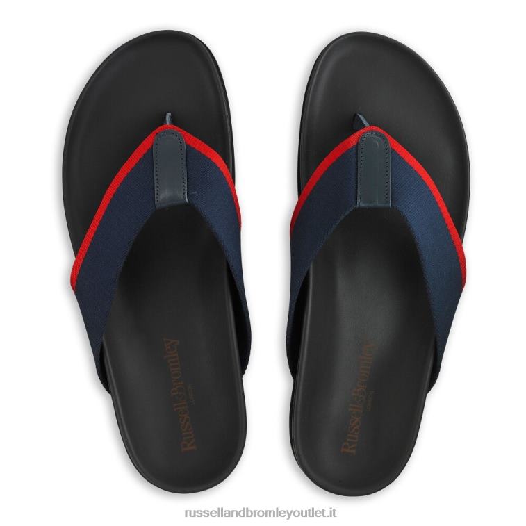 Marina Militare V0V4J514 uomini Russell And Bromley favoloso sandalo post toe post