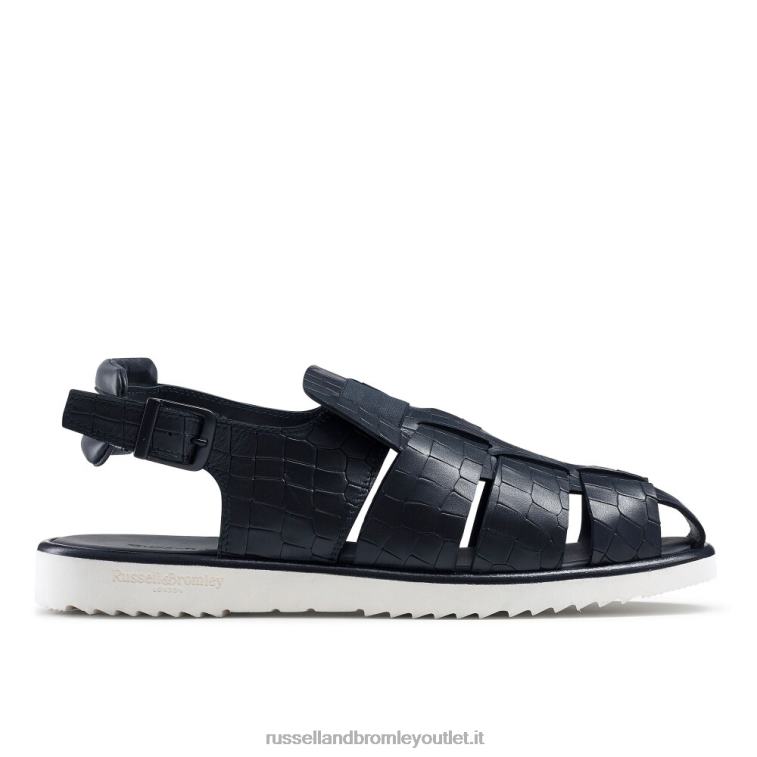 Marina Militare V0V4J530 uomini Russell And Bromley sandalo punta chiusa fibbia san cono