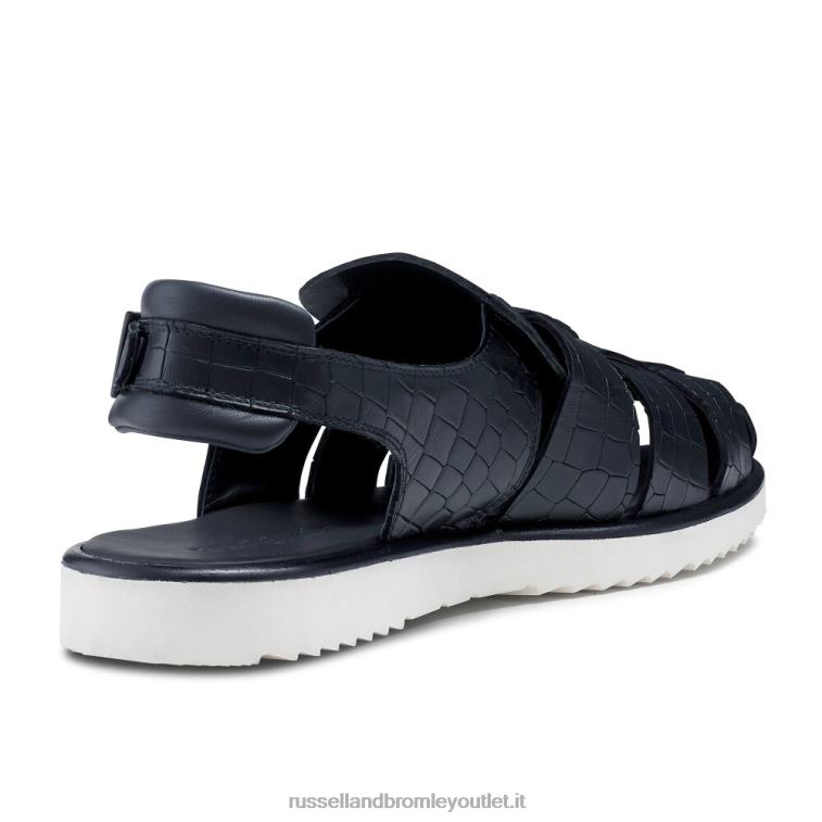 Marina Militare V0V4J530 uomini Russell And Bromley sandalo punta chiusa fibbia san cono