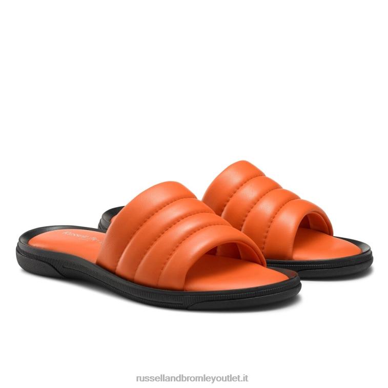 arancia V0V4J517 uomini Russell And Bromley sandalo scorrevole di lusso
