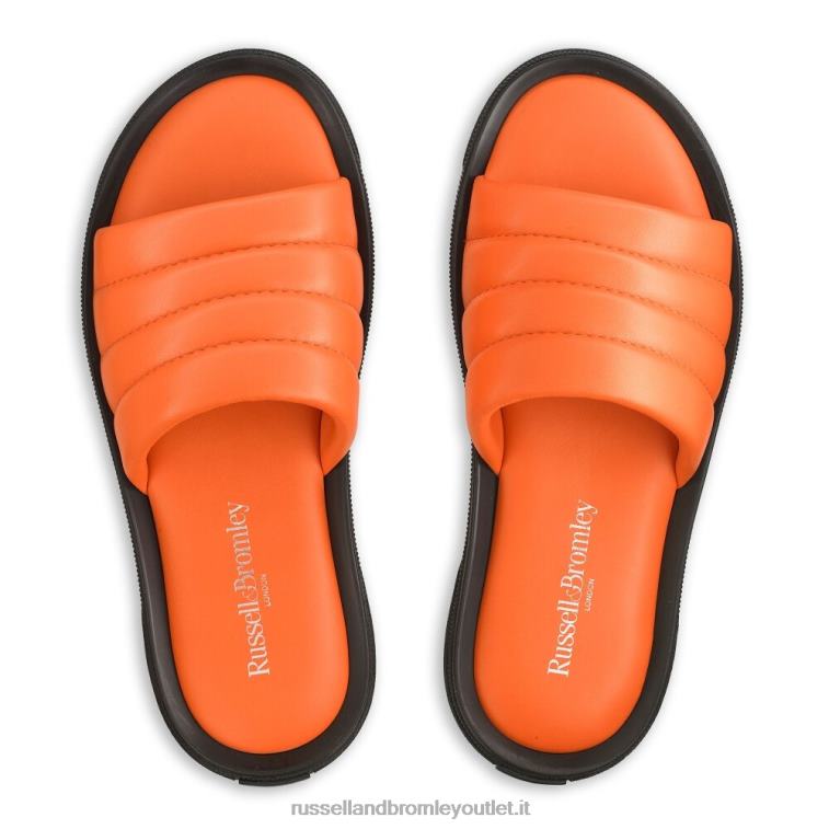 arancia V0V4J517 uomini Russell And Bromley sandalo scorrevole di lusso