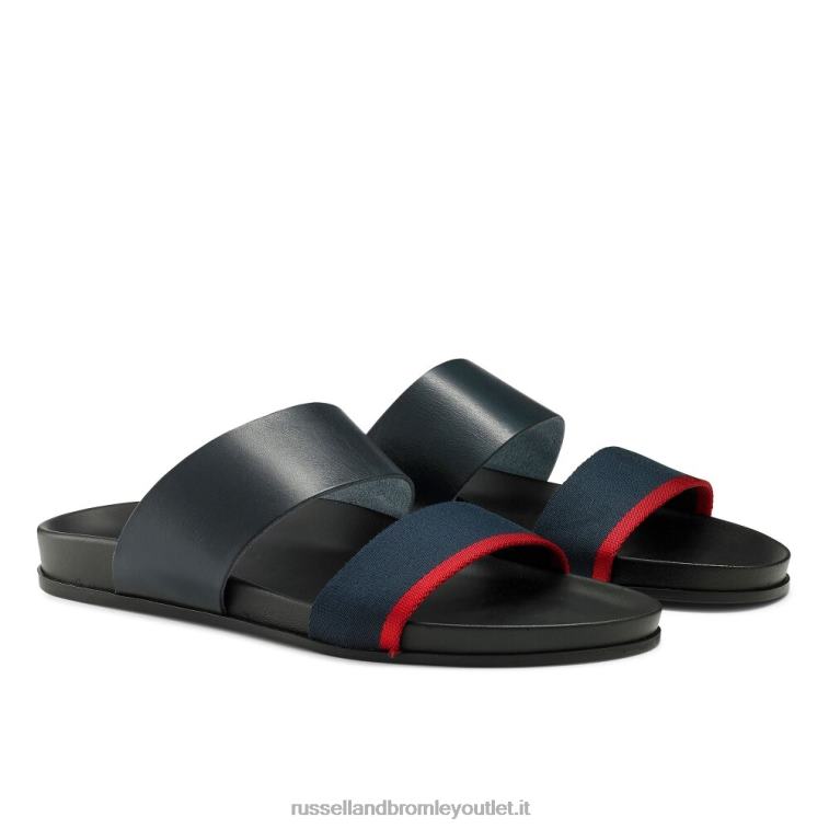 blu V0V4J537 uomini Russell And Bromley sandalo plantare linea fab