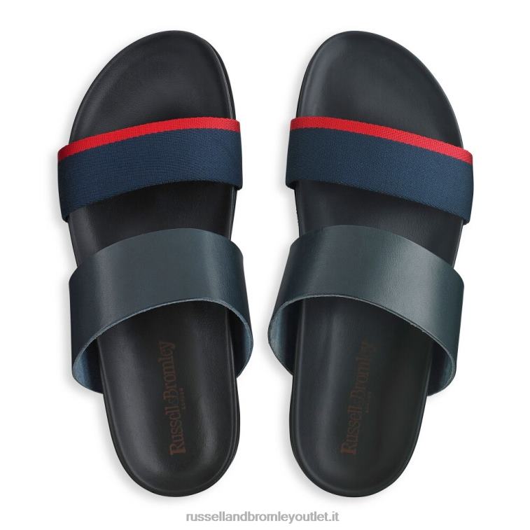 blu V0V4J537 uomini Russell And Bromley sandalo plantare linea fab