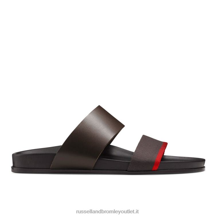 marrone V0V4J507 uomini Russell And Bromley sandalo plantare linea fab