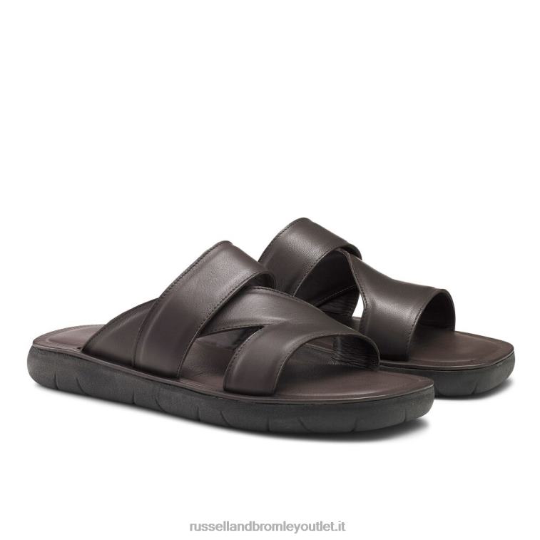 marrone V0V4J521 uomini Russell And Bromley sandalo zeus