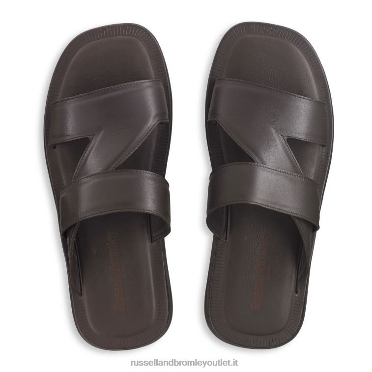 marrone V0V4J521 uomini Russell And Bromley sandalo zeus