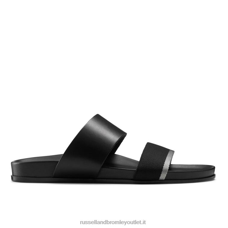 nero V0V4J506 uomini Russell And Bromley sandalo plantare linea fab