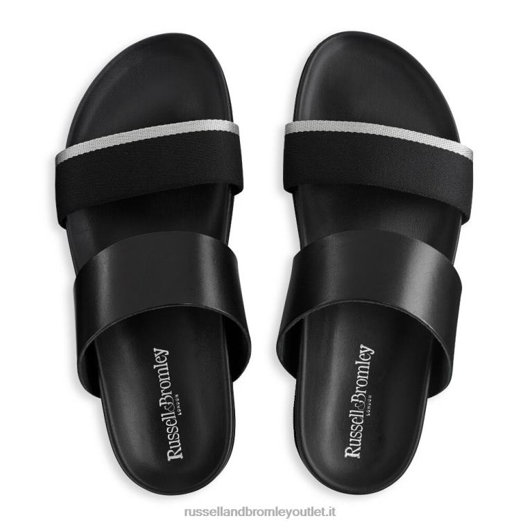 nero V0V4J506 uomini Russell And Bromley sandalo plantare linea fab