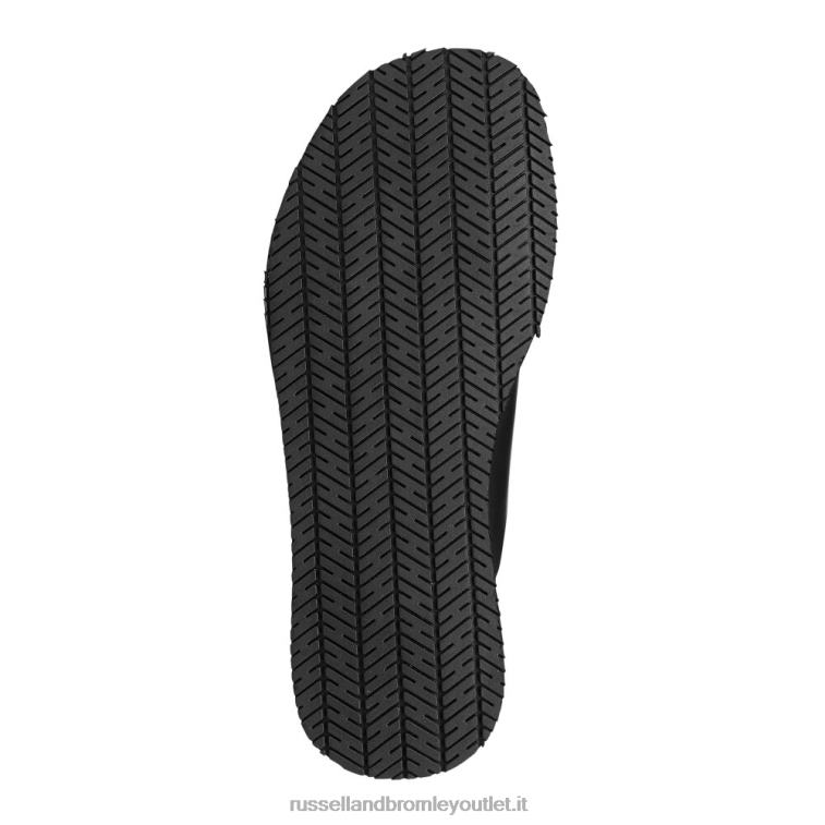 nero V0V4J510 uomini Russell And Bromley favoloso cursore slip-on scorrevole