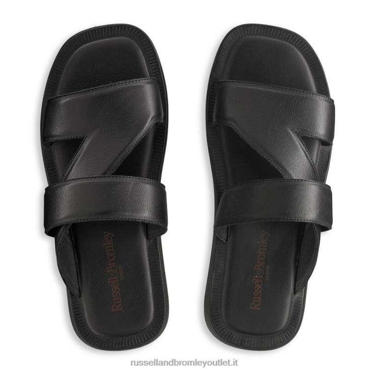 nero V0V4J522 uomini Russell And Bromley sandalo zeus