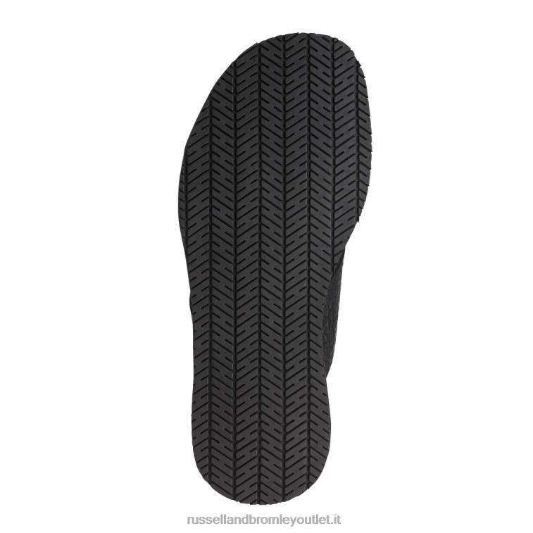 nero V0V4J528 uomini Russell And Bromley sandalo slide da sogno