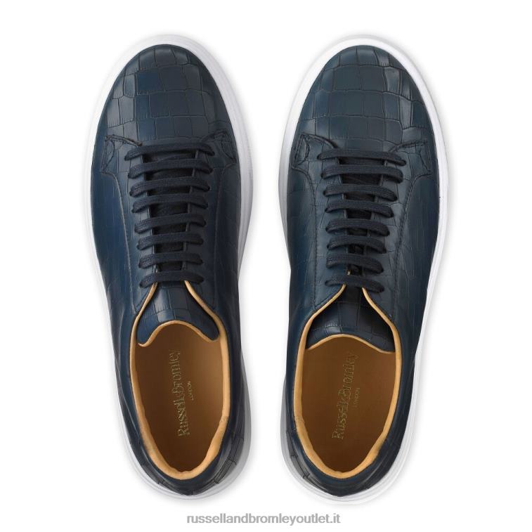 Marina Militare V0V4J448 uomini Russell And Bromley sneaker con lacci laceway