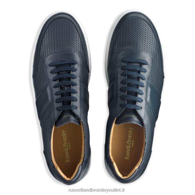 Marina Militare V0V4J466 uomini Russell And Bromley sneaker bowery in pizzo oxford