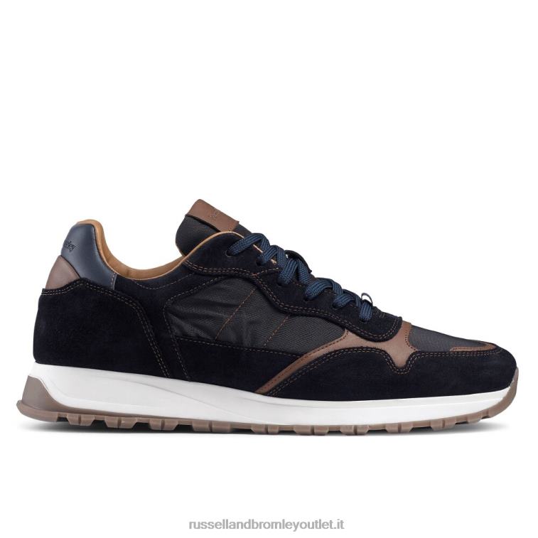 Marina Militare V0V4J469 uomini Russell And Bromley runner in pizzo oxford rannoch