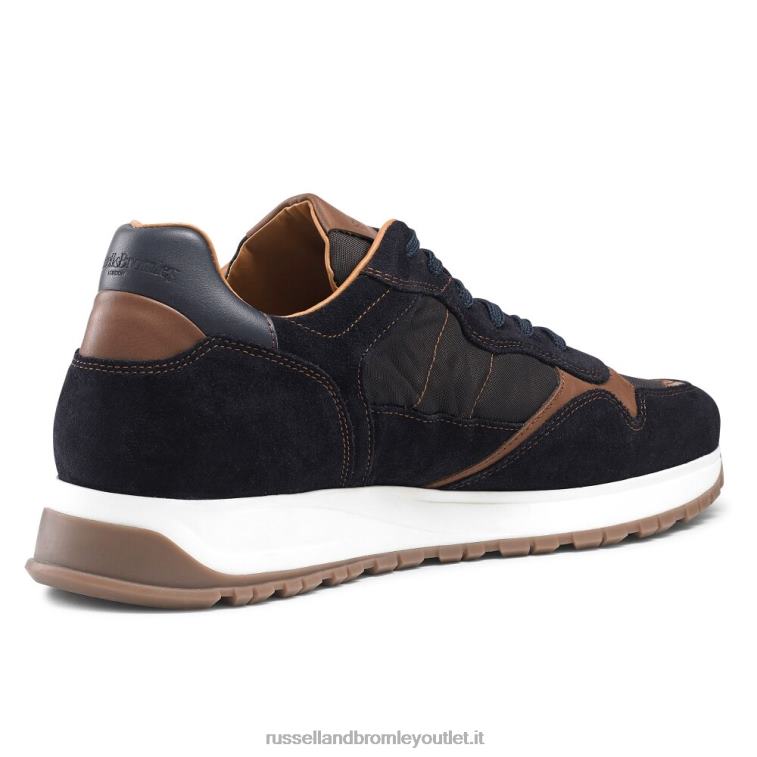 Marina Militare V0V4J469 uomini Russell And Bromley runner in pizzo oxford rannoch