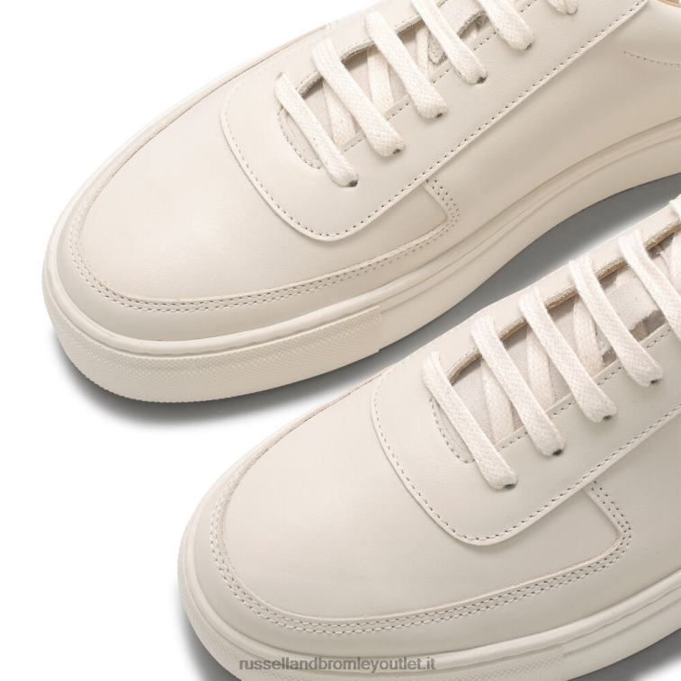 avorio V0V4J441 uomini Russell And Bromley sneaker con lacci outfield