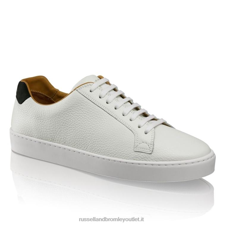 bianco V0V4J460 uomini Russell And Bromley sneaker bassa park run