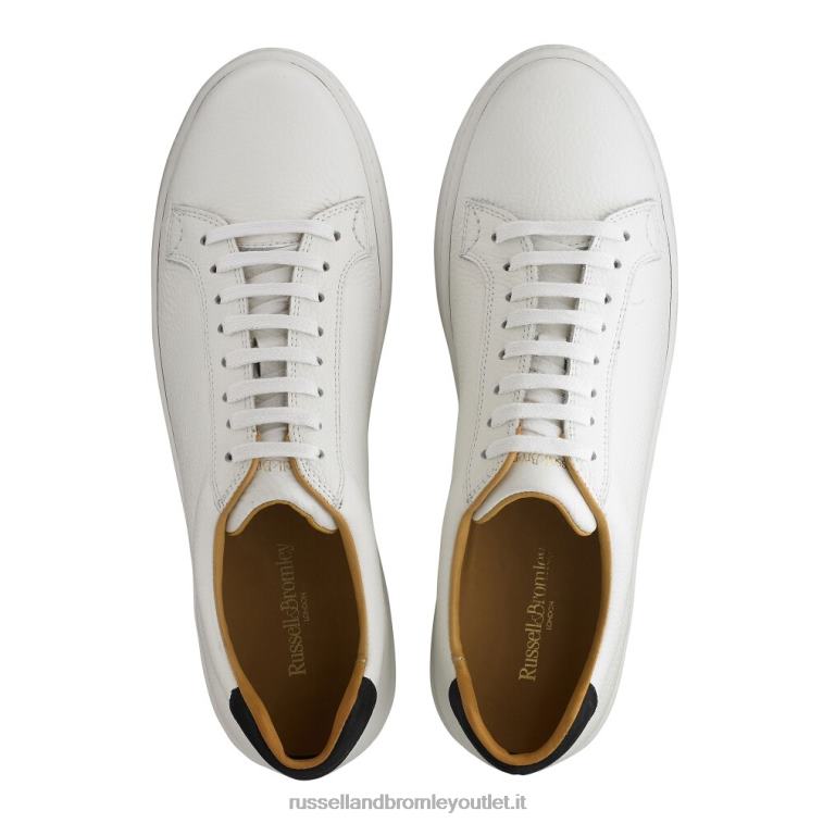 bianco V0V4J460 uomini Russell And Bromley sneaker bassa park run