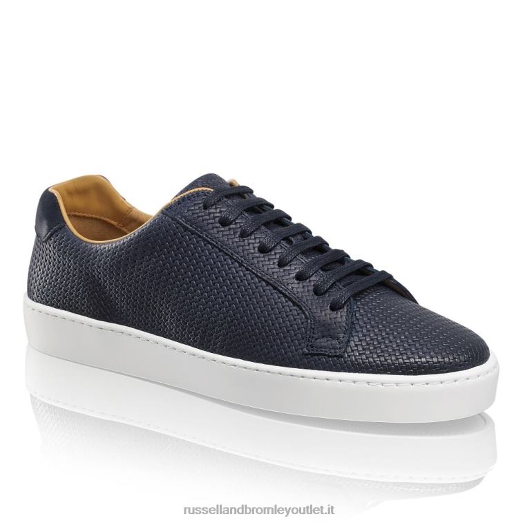 blu V0V4J459 uomini Russell And Bromley sneaker bassa park run