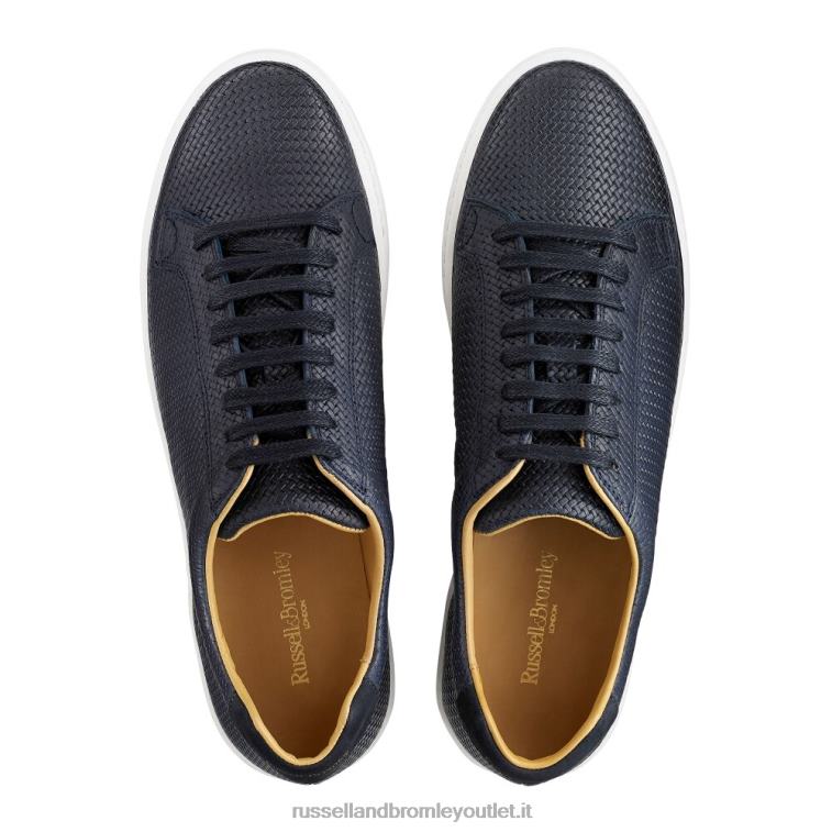 blu V0V4J459 uomini Russell And Bromley sneaker bassa park run