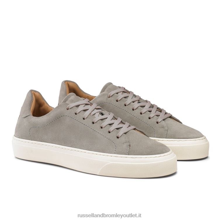grigio V0V4J447 uomini Russell And Bromley sneaker di lusso fuori ritmo