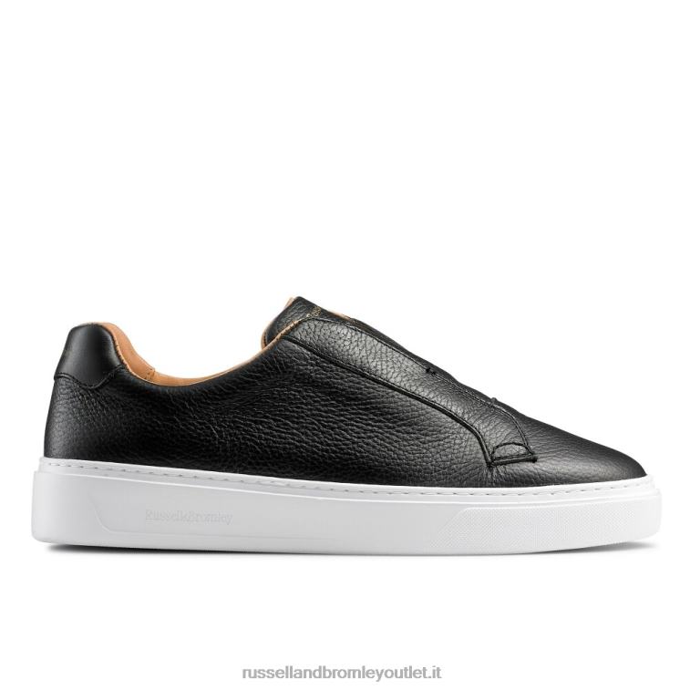 nero V0V4J427 uomini Russell And Bromley sneaker slipway senza lacci