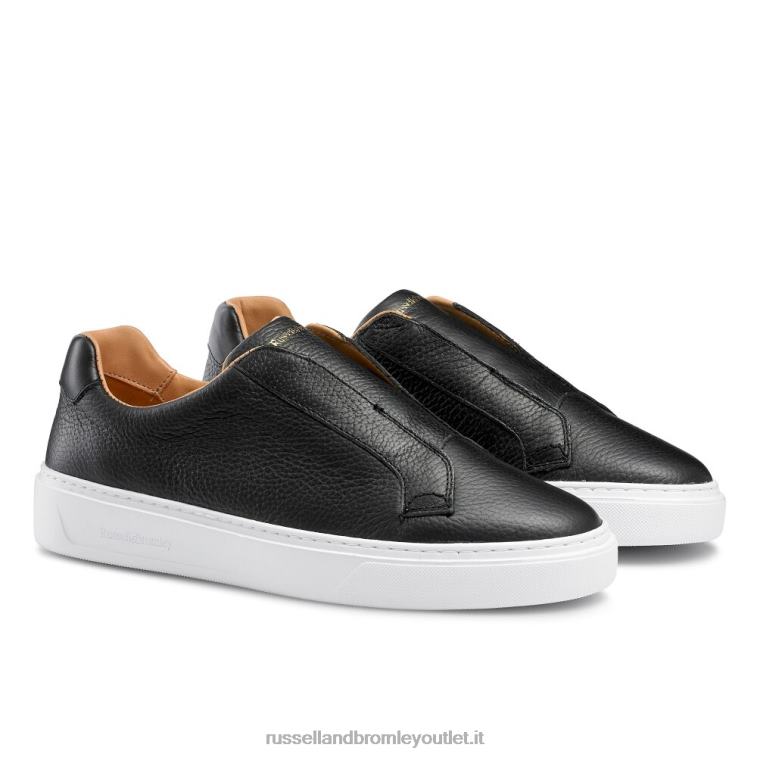 nero V0V4J427 uomini Russell And Bromley sneaker slipway senza lacci