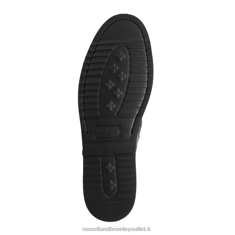nero V0V4J433 uomini Russell And Bromley sneaker sanmarino senza lacci