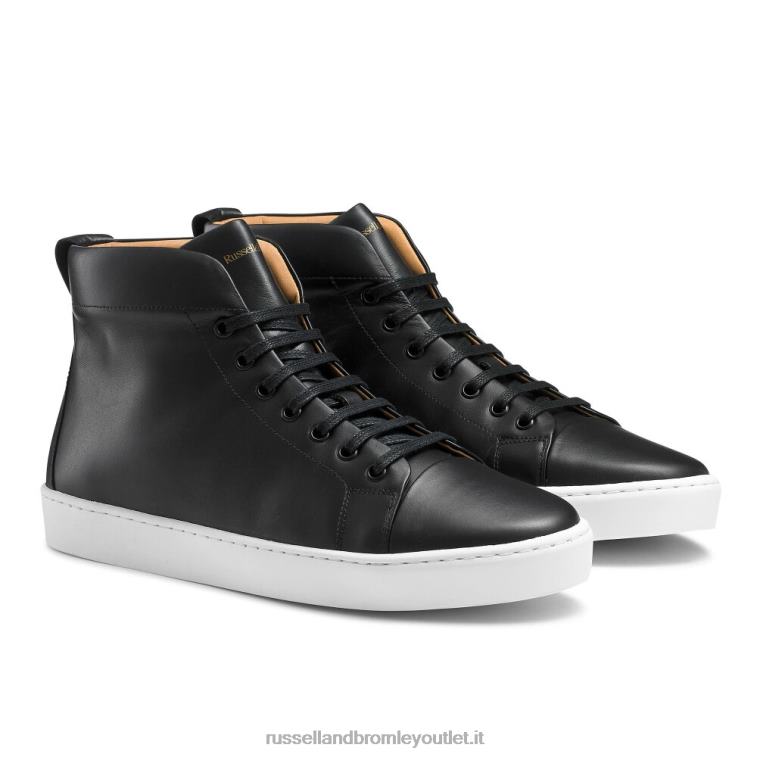 nero V0V4J456 uomini Russell And Bromley sneaker alta park hi m