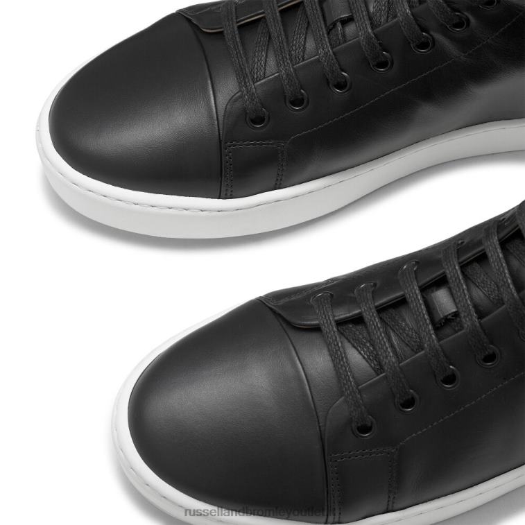 nero V0V4J456 uomini Russell And Bromley sneaker alta park hi m
