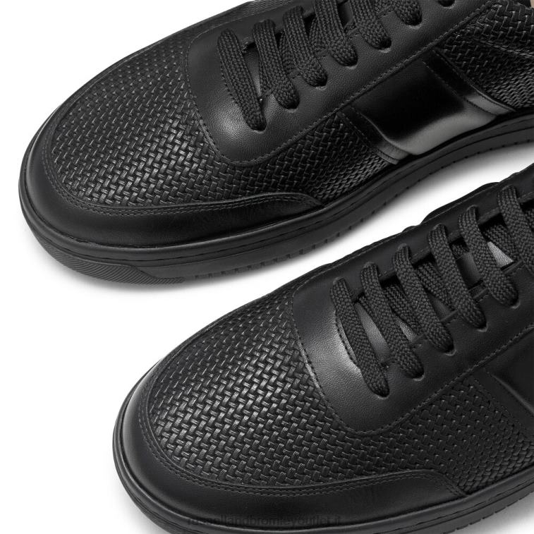 nero V0V4J468 uomini Russell And Bromley sneaker bowery in pizzo oxford
